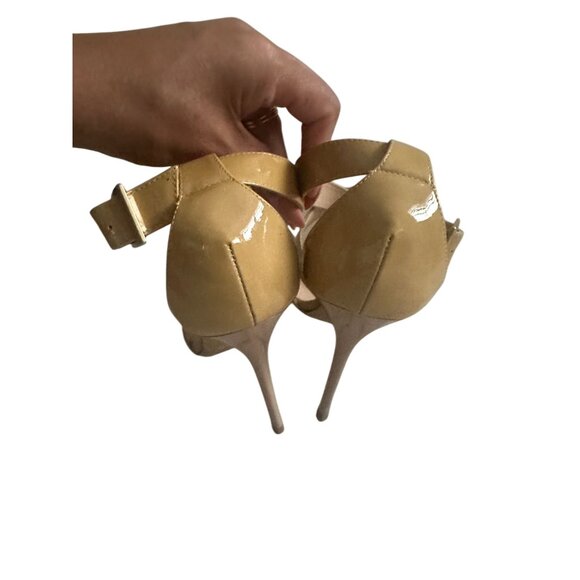 Jimmy Choo Beige Strappy Stilettos - Picture 9 of 9